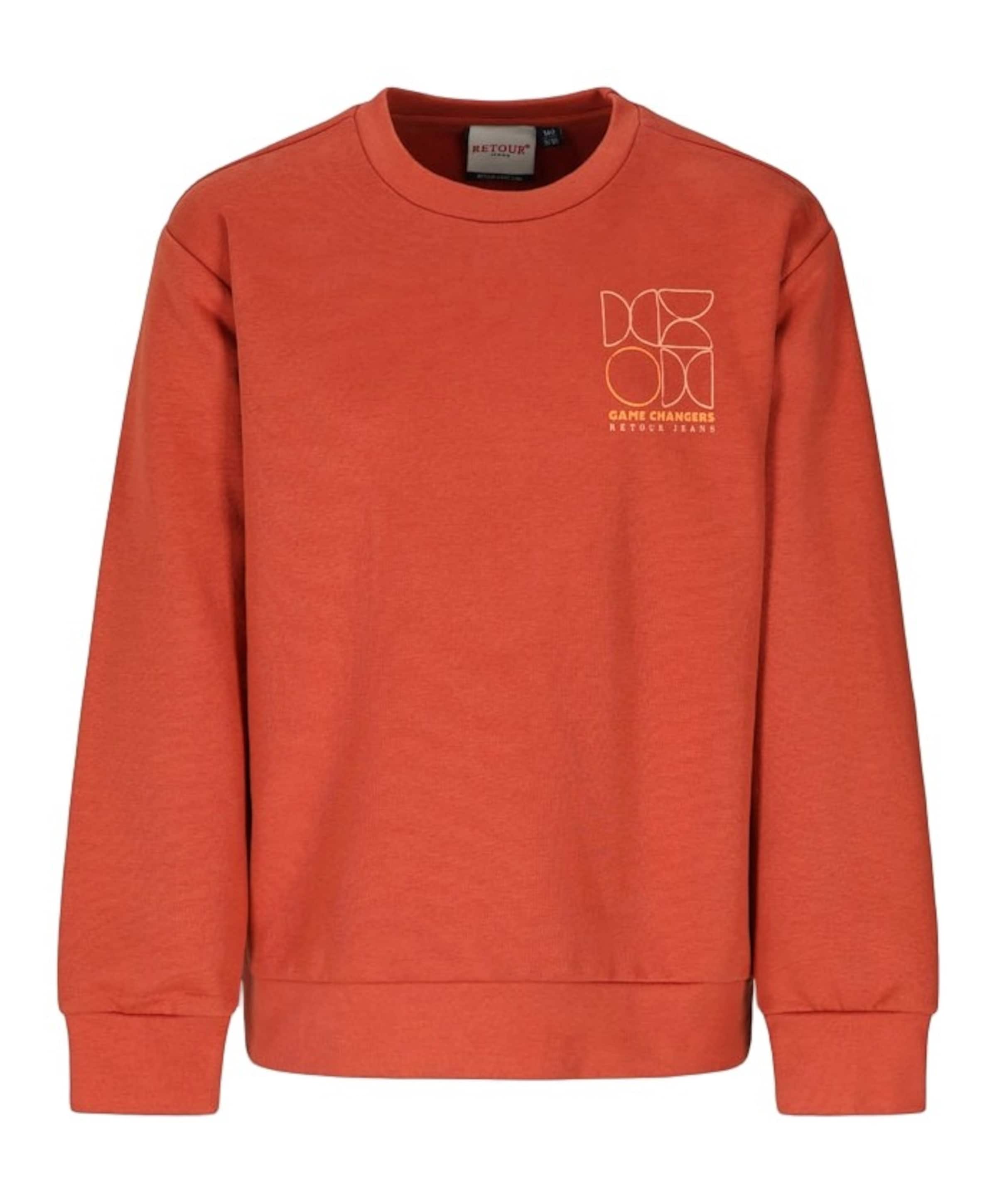 Jongens sweater oranje