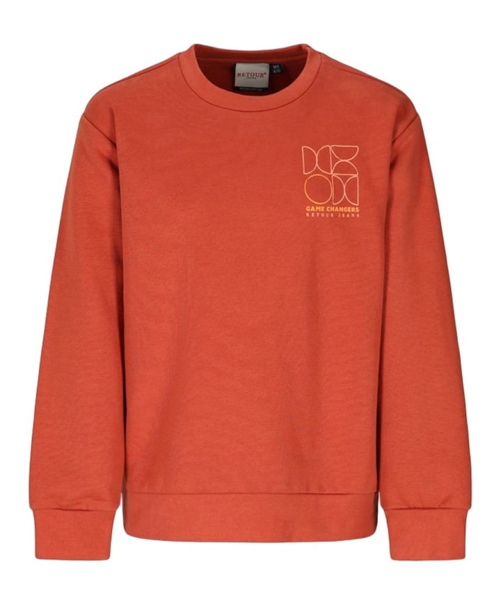 Jongens sweater oranje