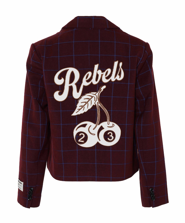 Dames blazer rood