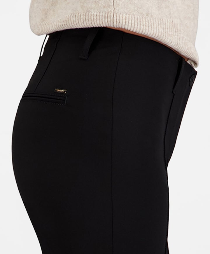 Zigarette Straight dames broek zwart