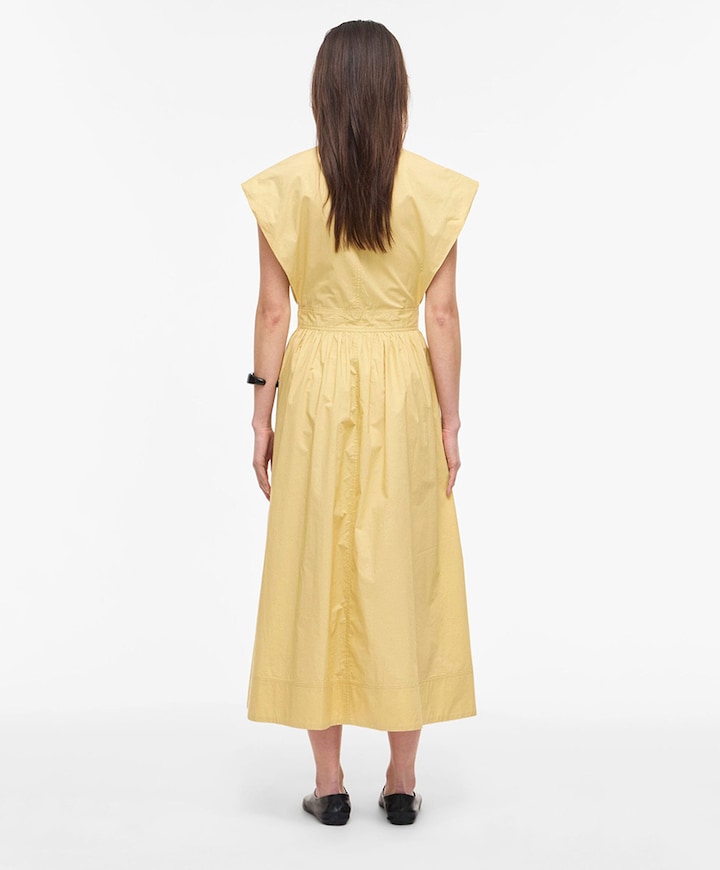 Dames jurk geel