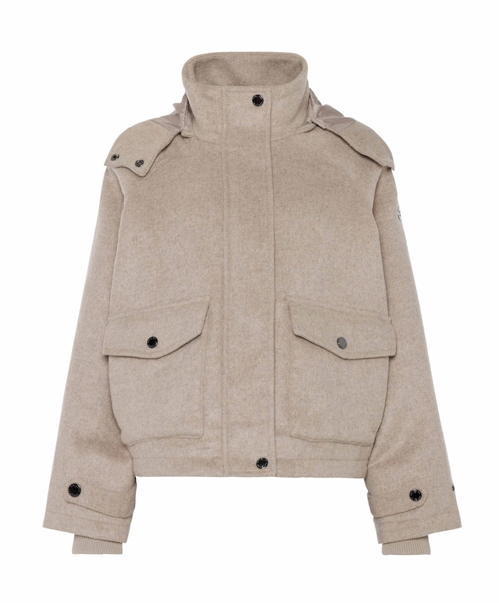 Dames jas beige