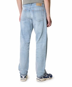 Relaxed leg heren jeans blauw
