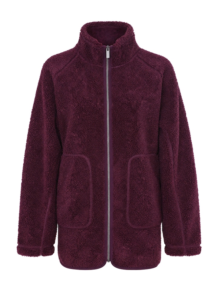 Dames vest bordeaux