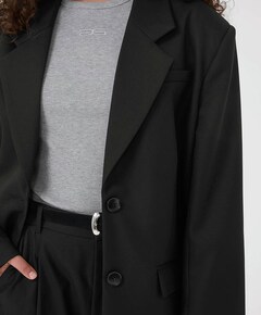 Dames blazer zwart