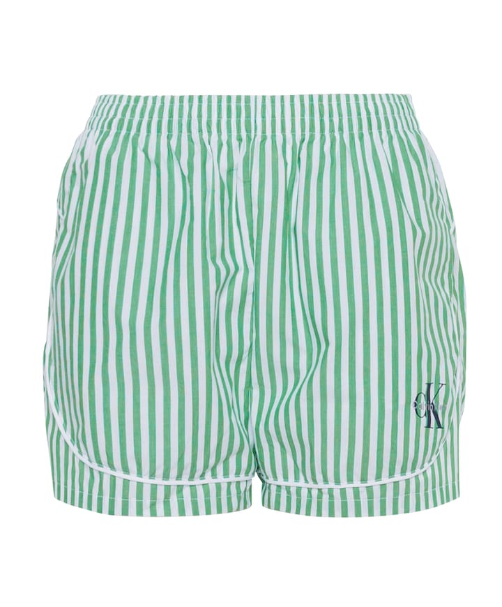 Dames pyjamashort groen