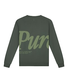 Heren sweater groen