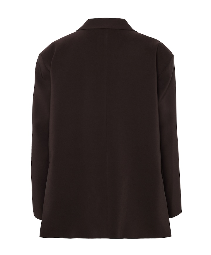 Dames blazer bruin