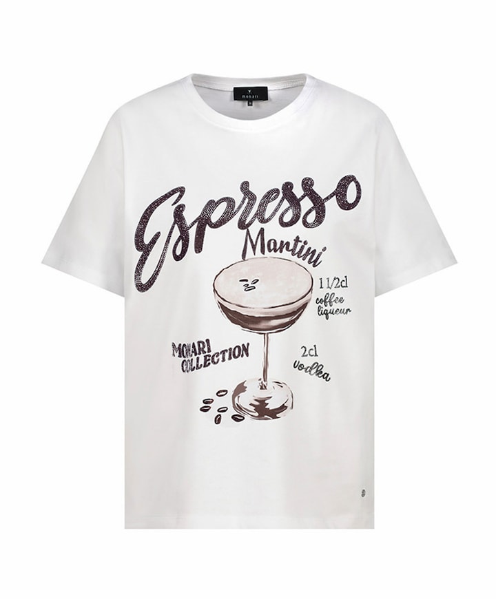 Dames T-shirt ecru