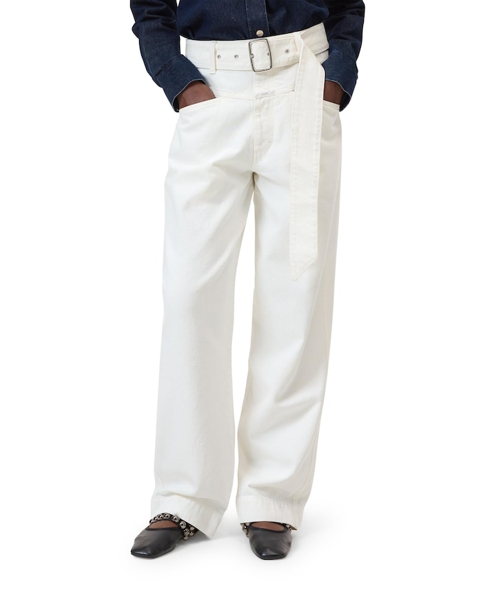 Deni-X dames jeans ecru