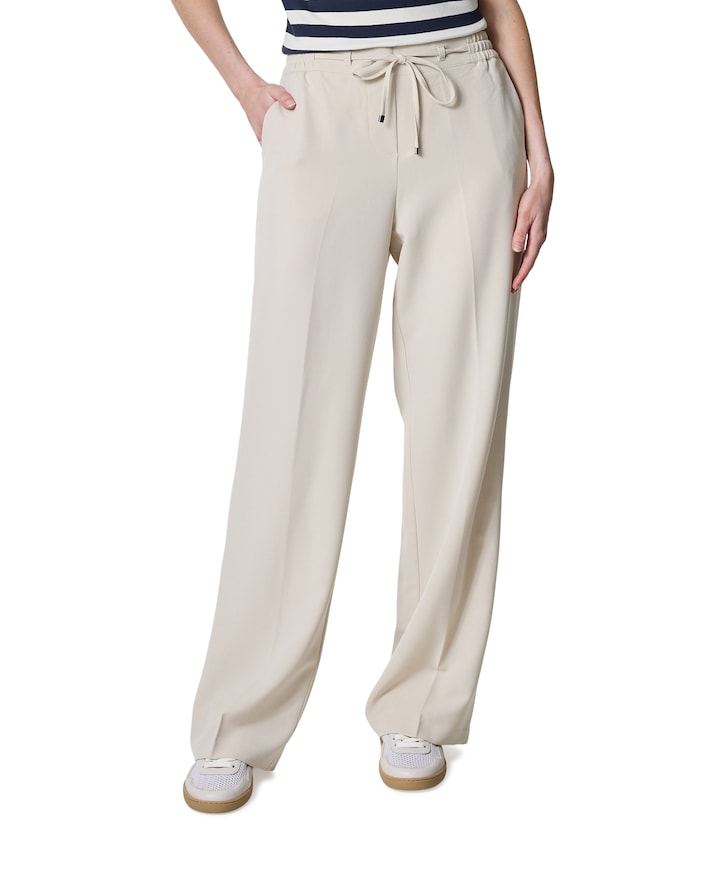 Claudette Palazzo L33 dames broek beige