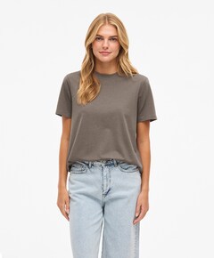Dames T-shirt bruin
