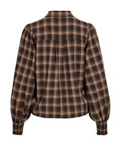 Dames blouse bruin