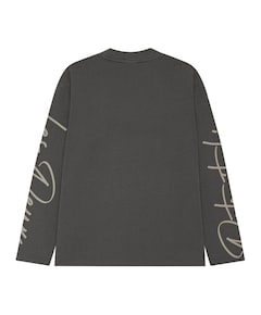 Heren longsleeve grijs