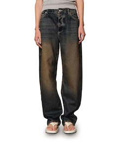 Lulu dames jeans bruin