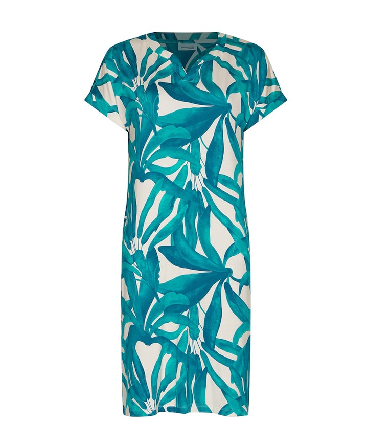 Dames nachthemd blauw