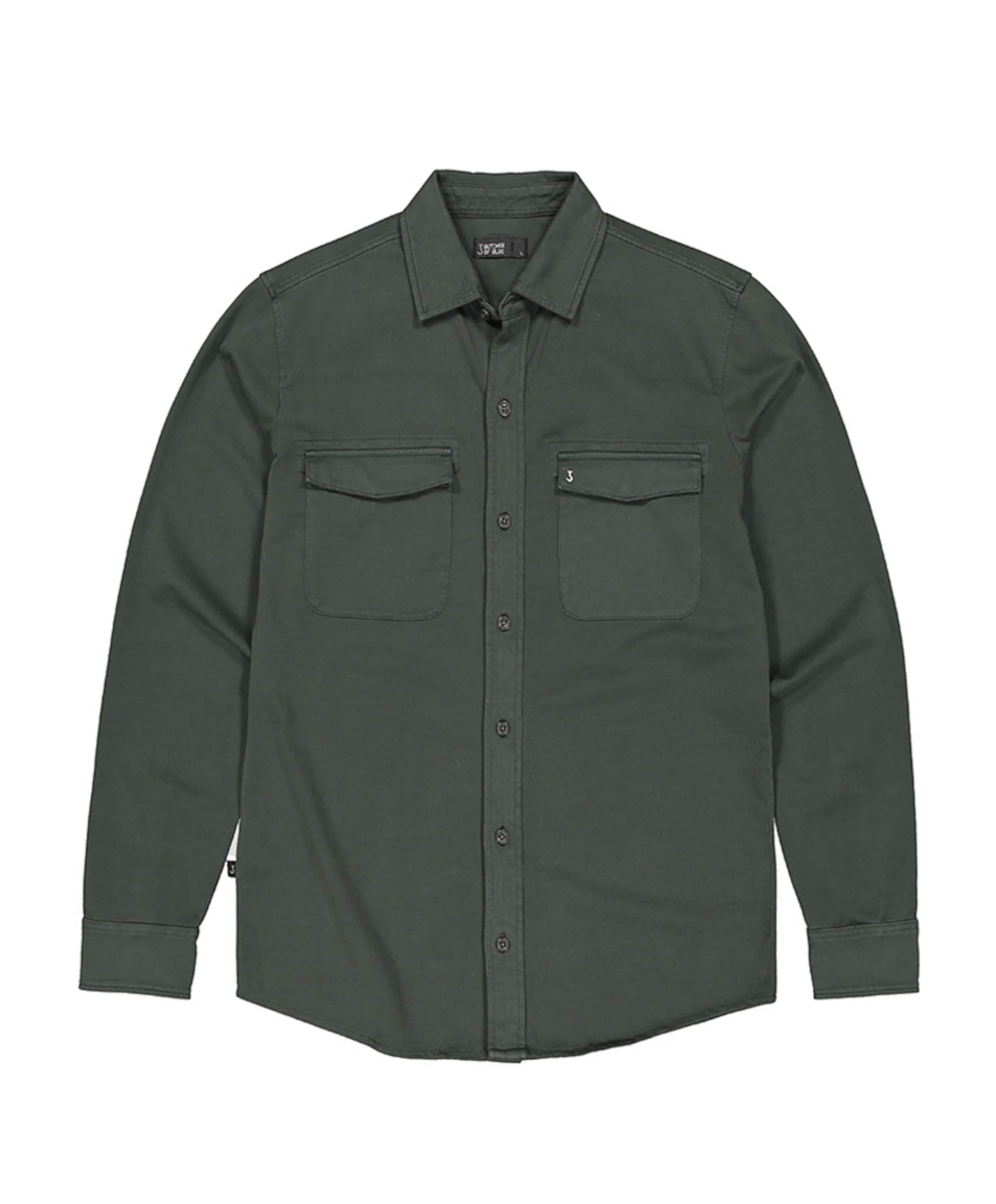 Heren overshirt groen