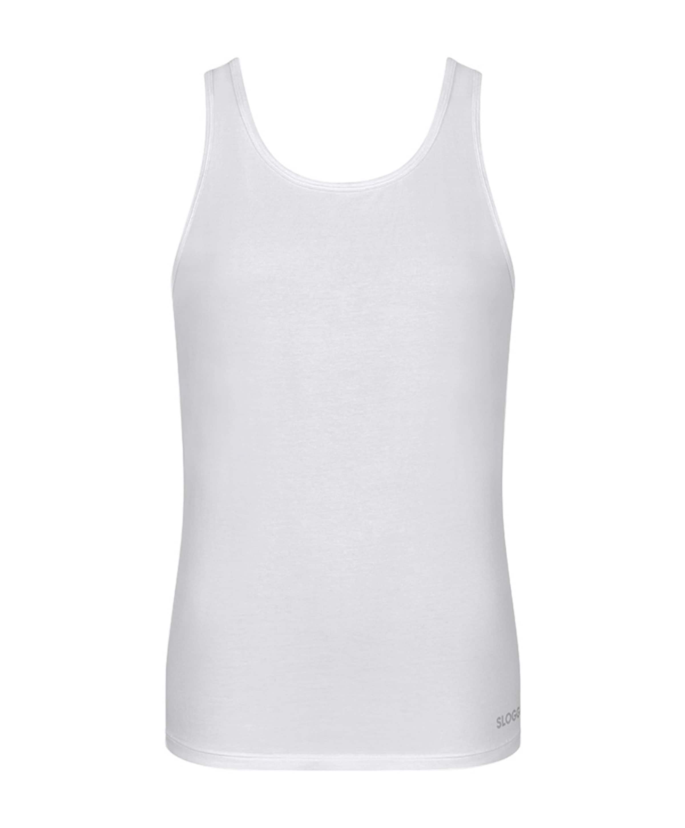 Heren singlet wit