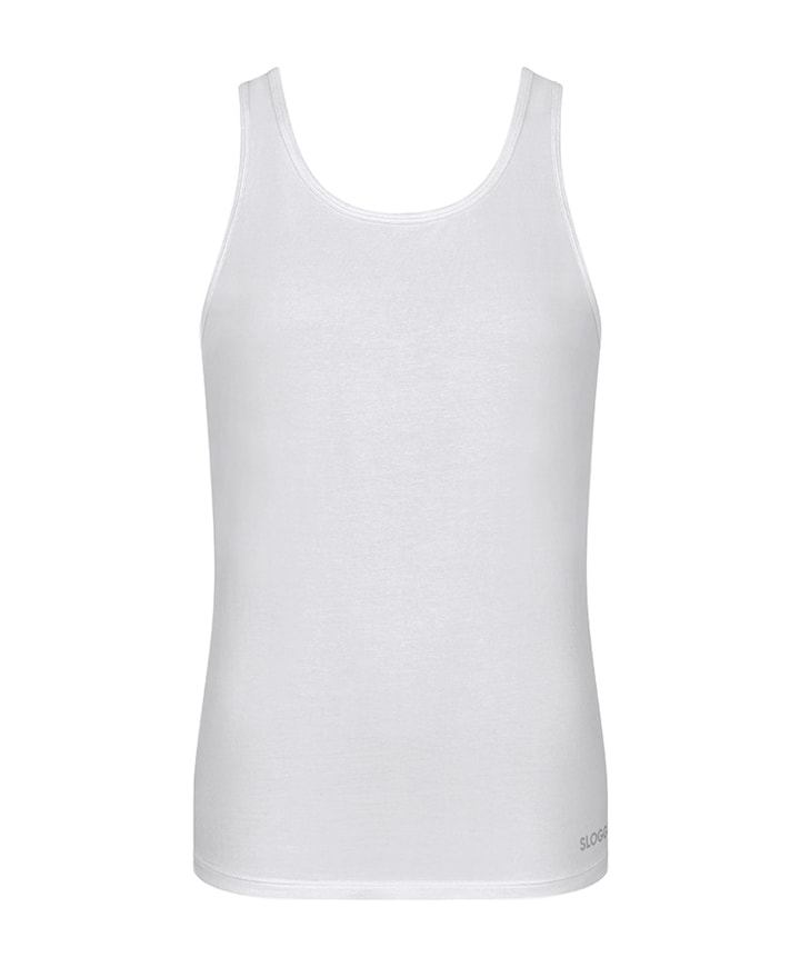 Heren singlet wit