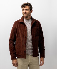 Heren overshirt rood