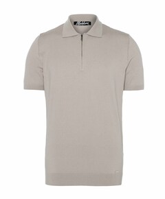 Heren polo beige