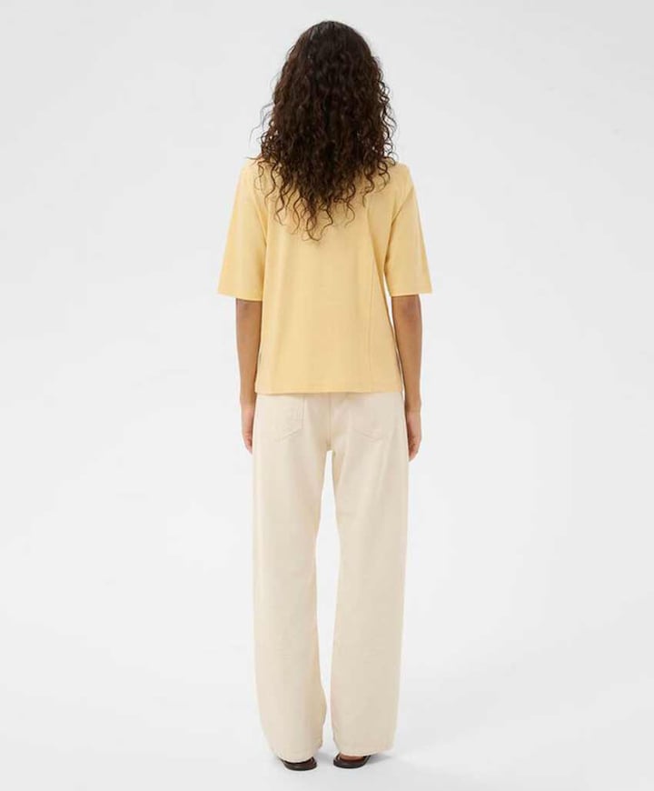 Dames T-shirt geel