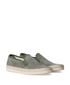 Tobias heren moccasins groen