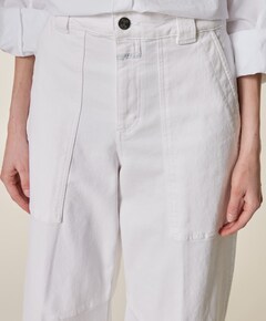 Rhannon dames jeans wit