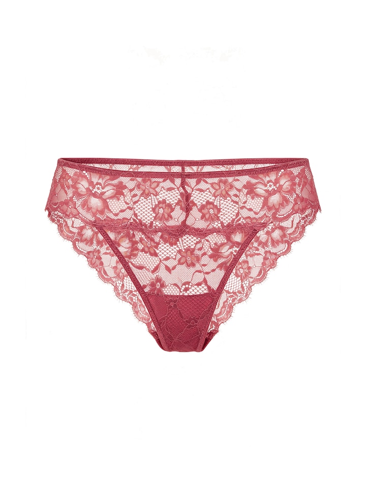 Dames slip bordeaux