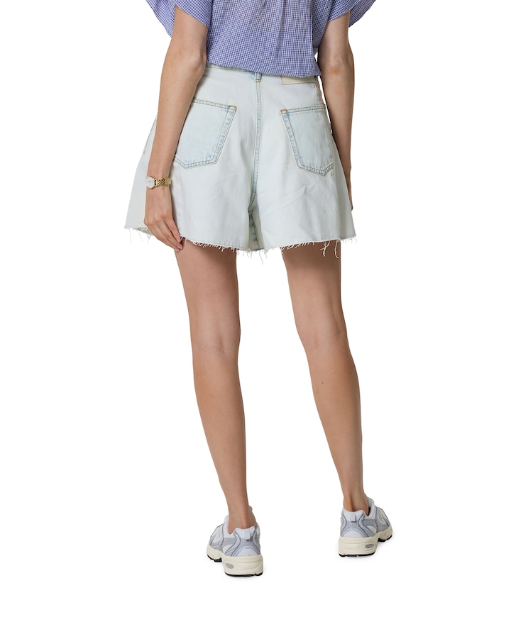 PRESLEY61 dames korte broek blauw