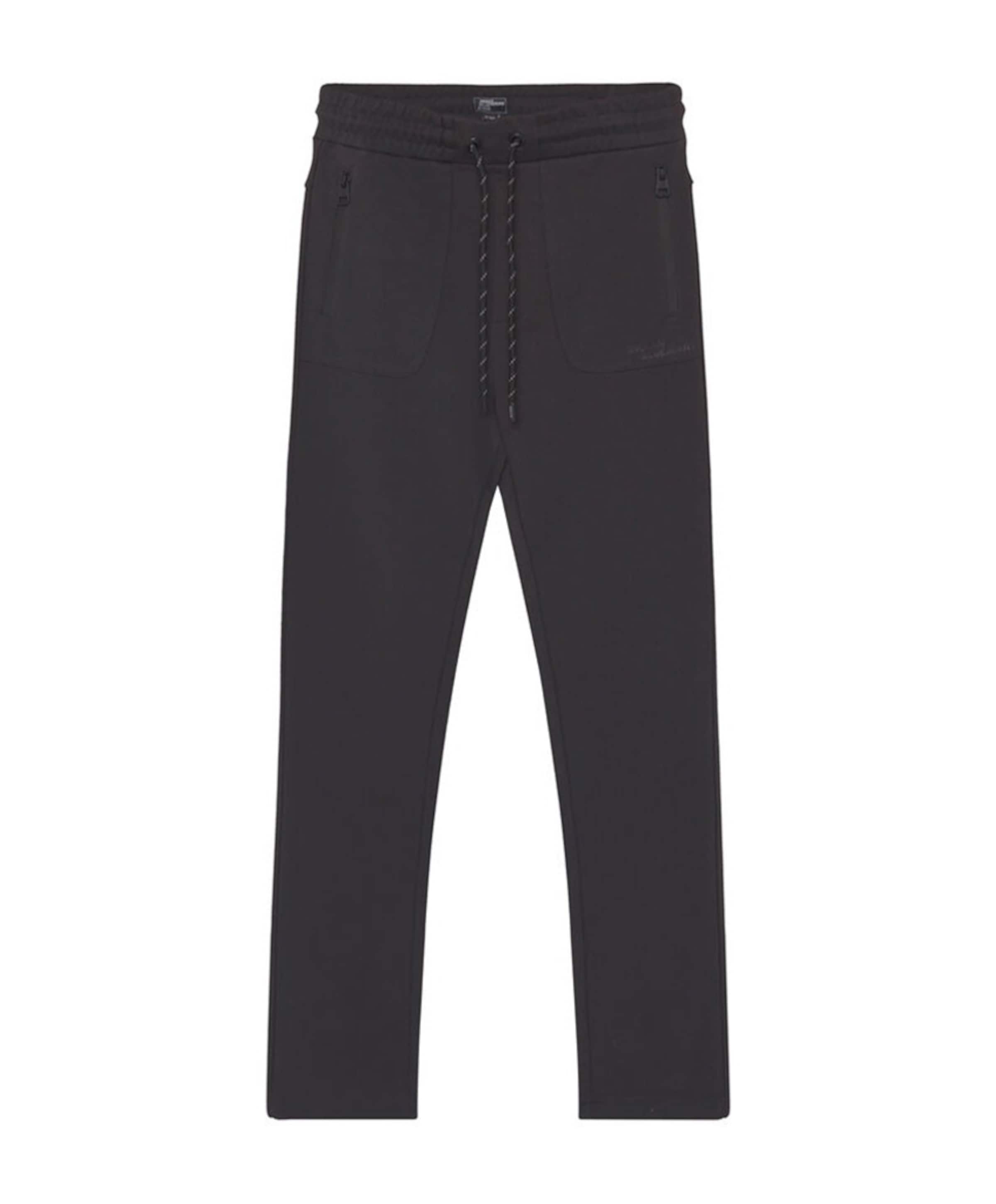 Jogpant Zip jongens broek grijs