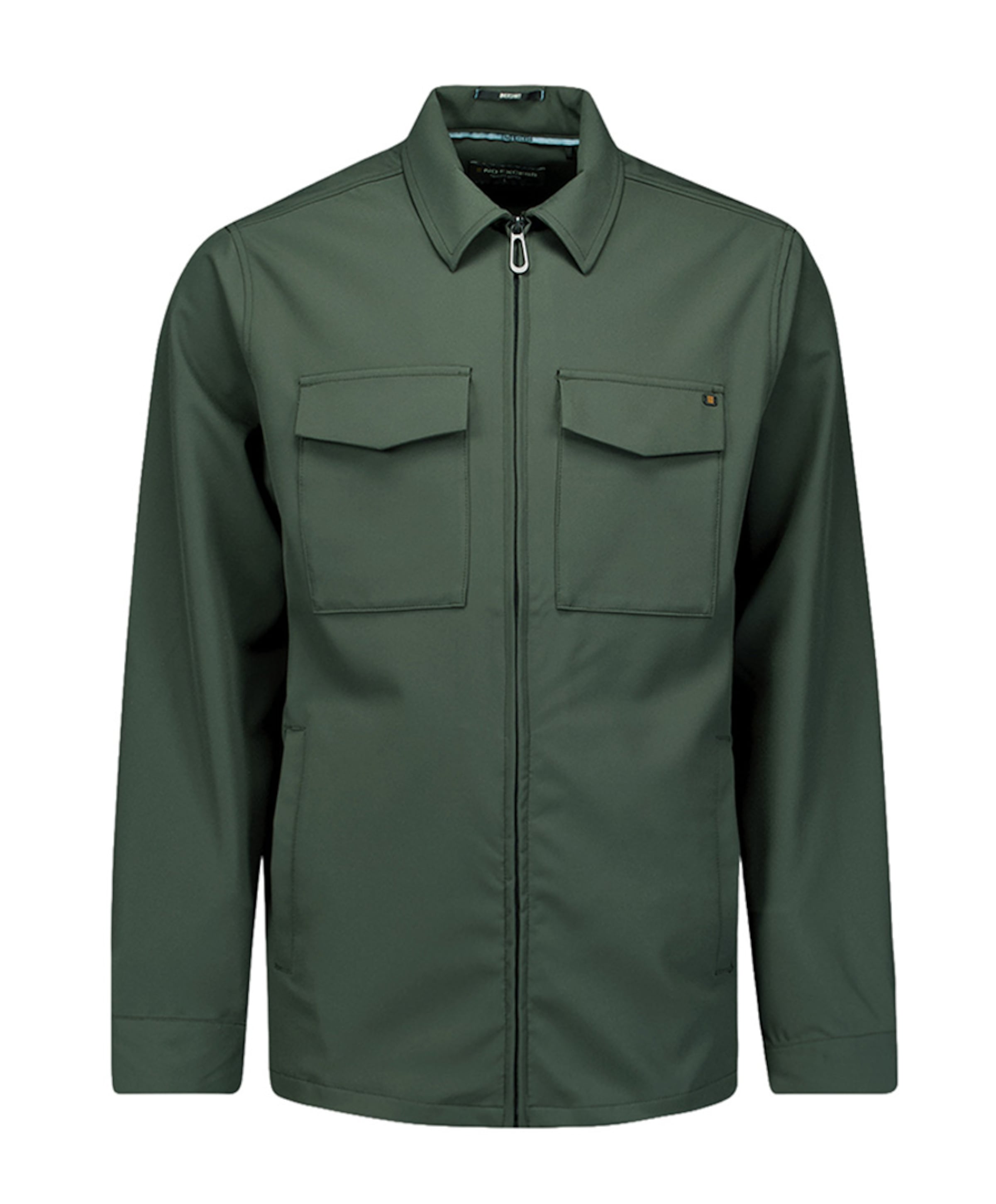 Heren overshirt grijs