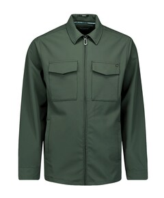 Heren overshirt grijs