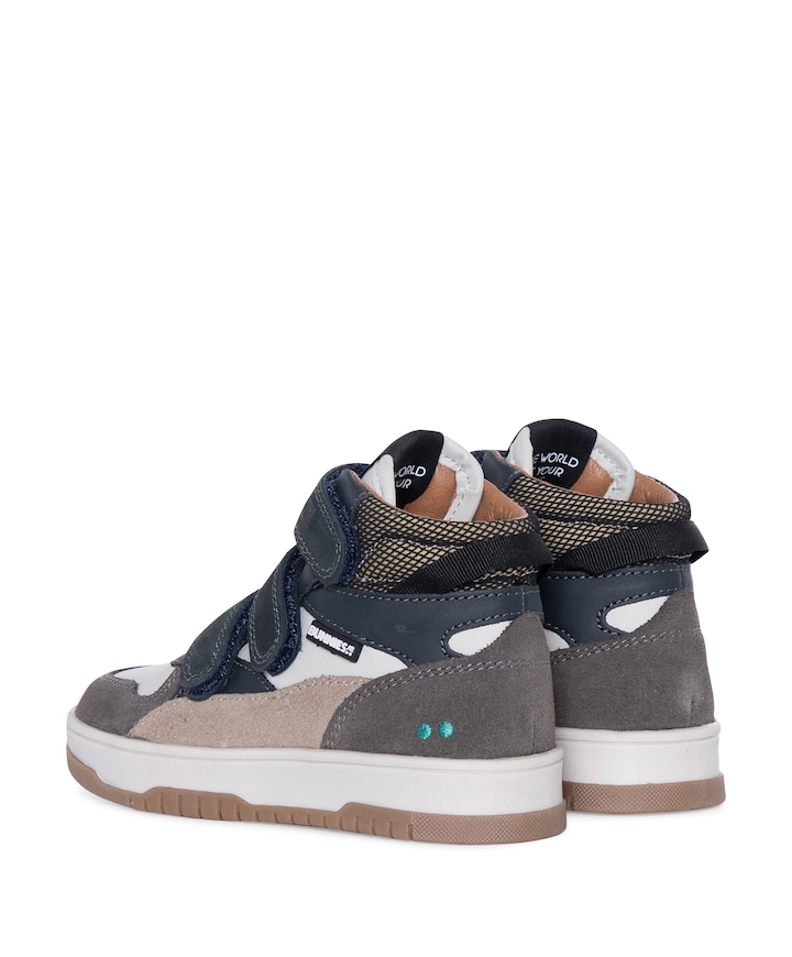 Benjamin Baas jongens sneakers grijs