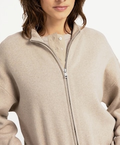 Dames vest beige