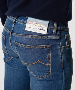 Nick Slim 5 Pocket jeans blauw