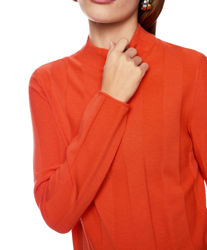 Dames trui oranje