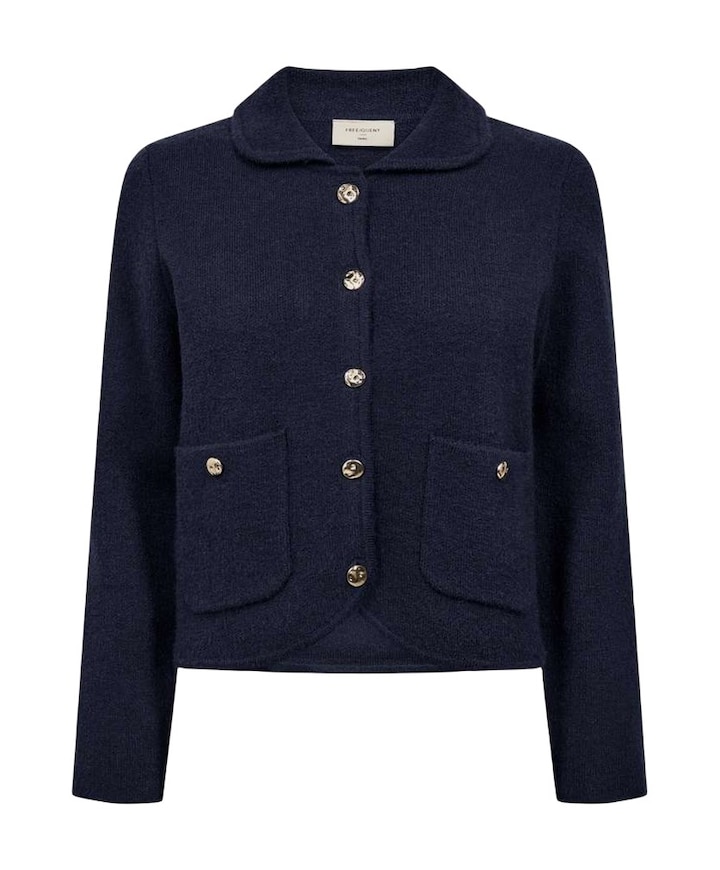 Dames vest blauw