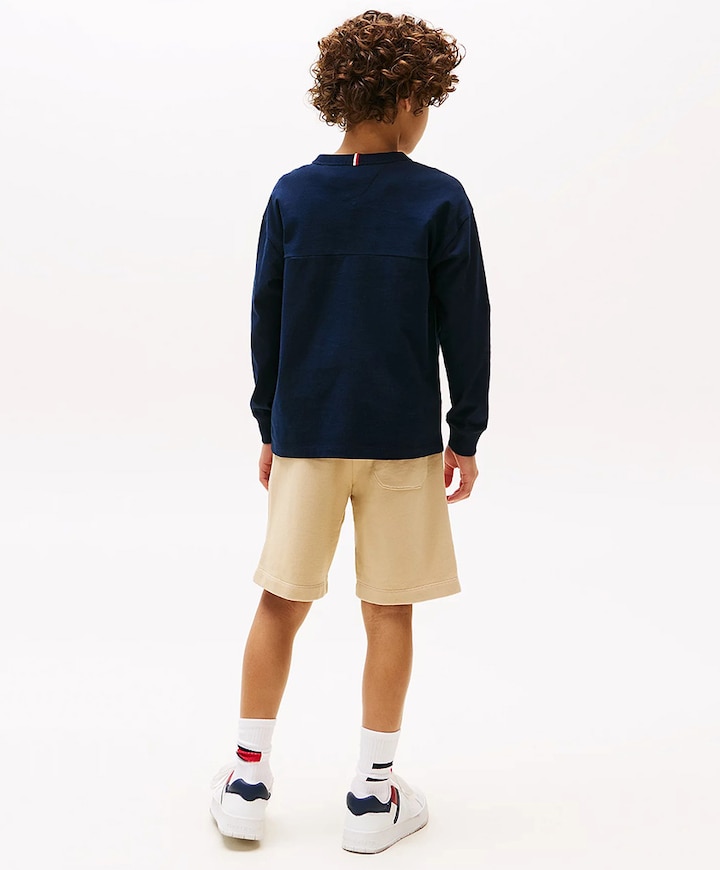 Jongens longsleeve blauw