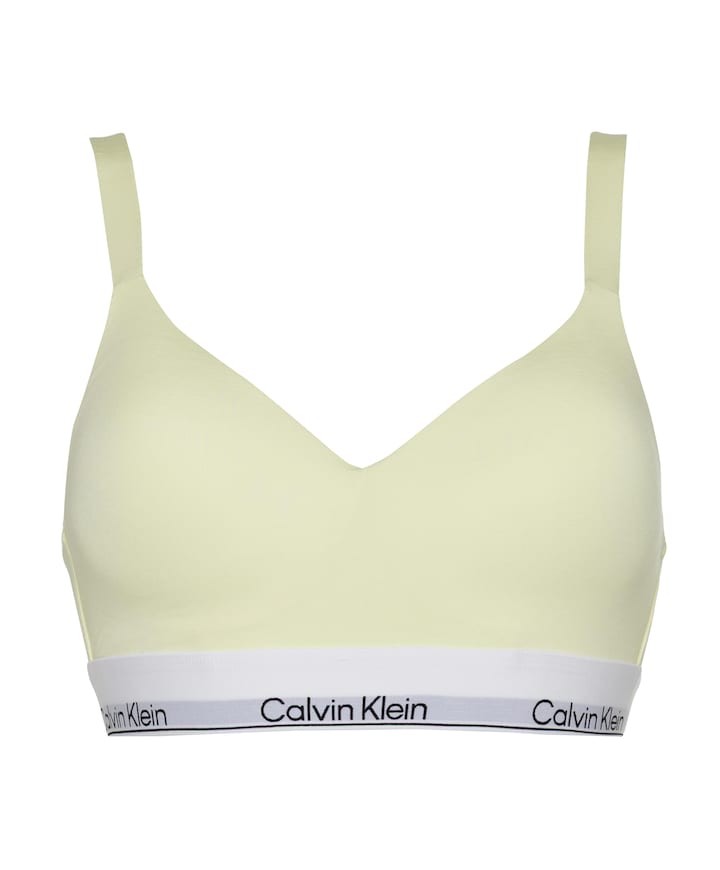 Dames bralette geel