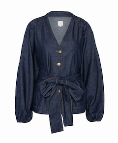 Dames blouse blauw