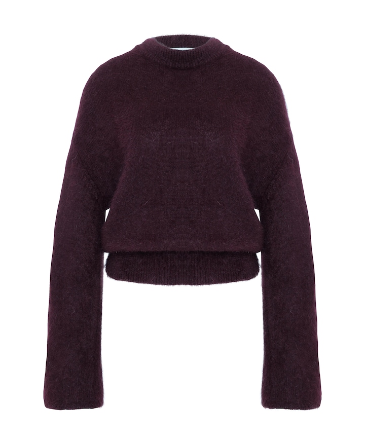 Dames trui bordeaux