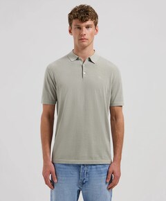 Heren polo grijs