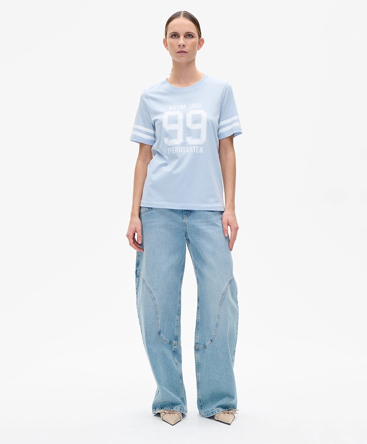 Dames T-shirt blauw