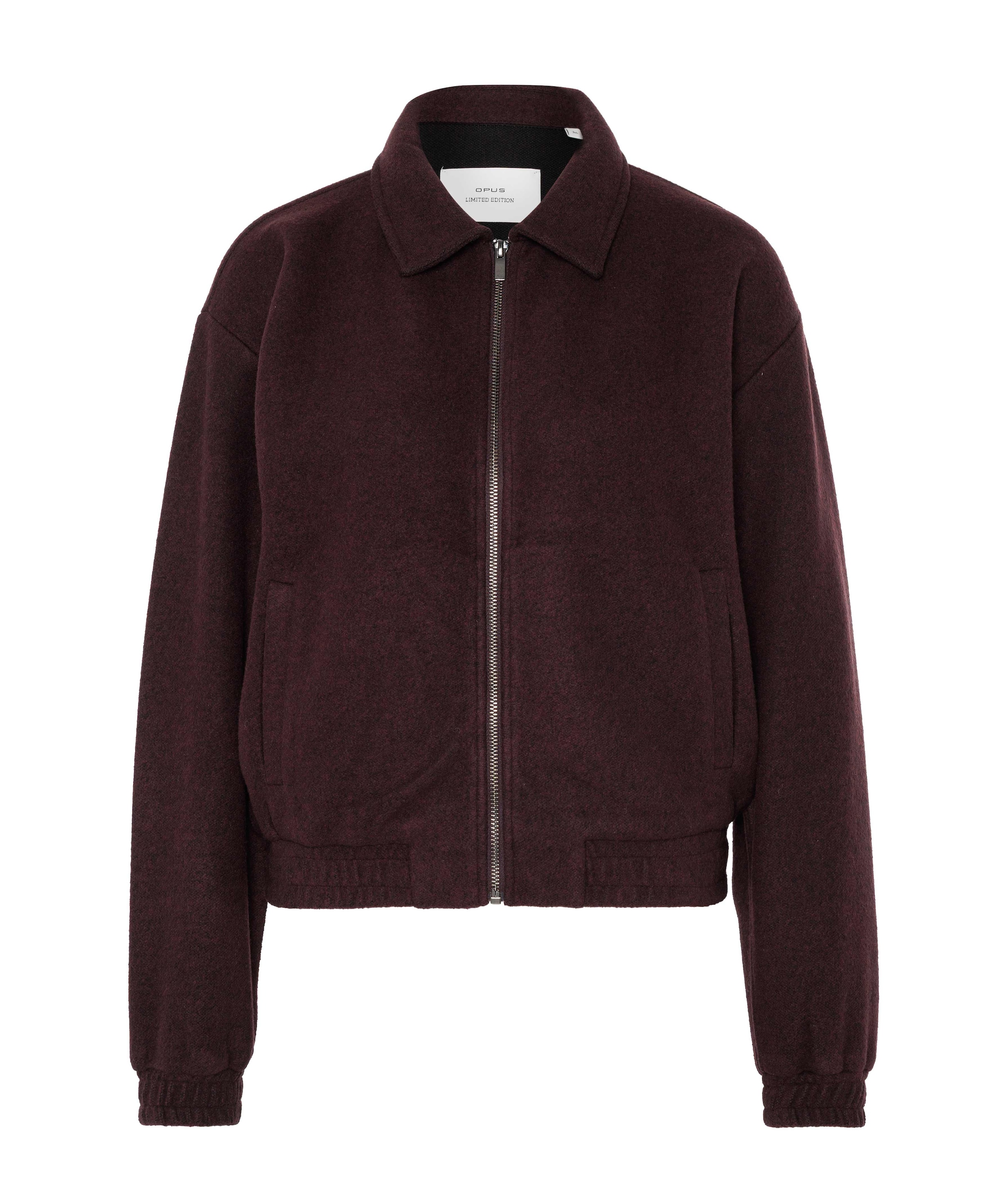 Dames vest bordeaux