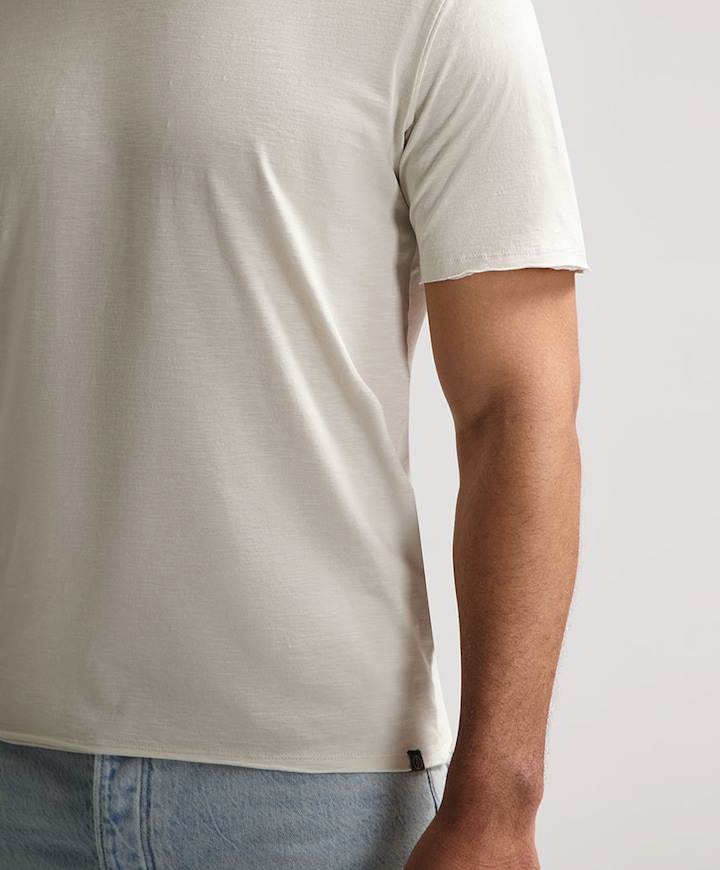 Heren T-shirt zilver