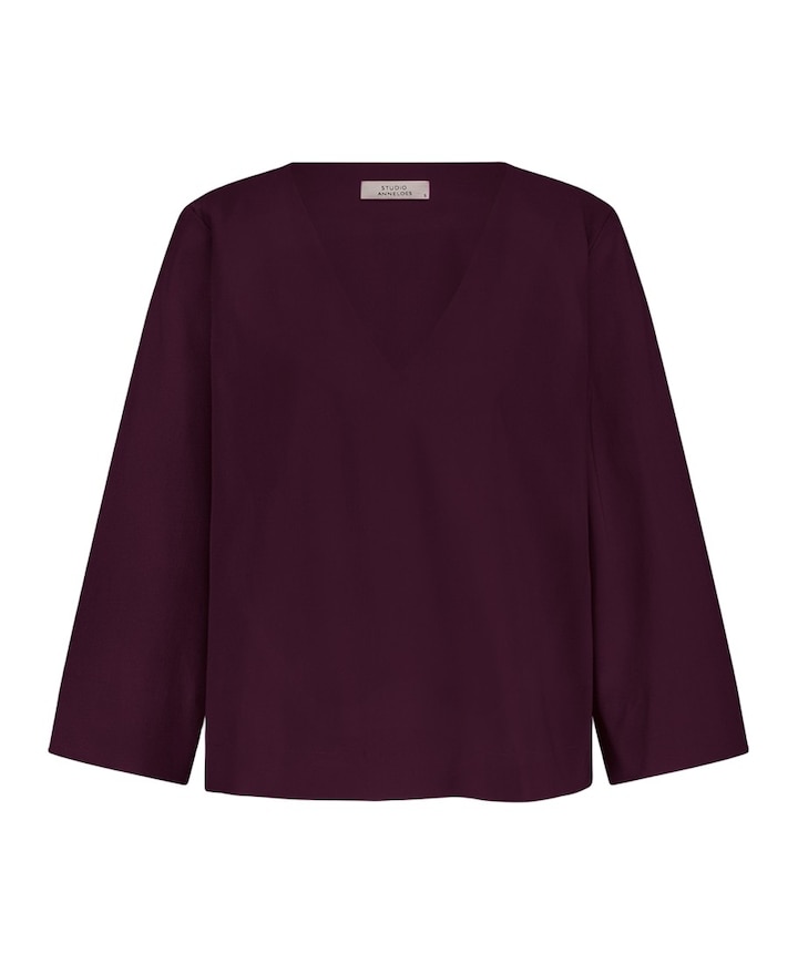 Dames longsleeve paars