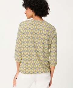 Dames longsleeve geel