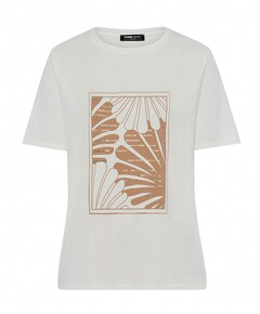 Dames T-shirt beige