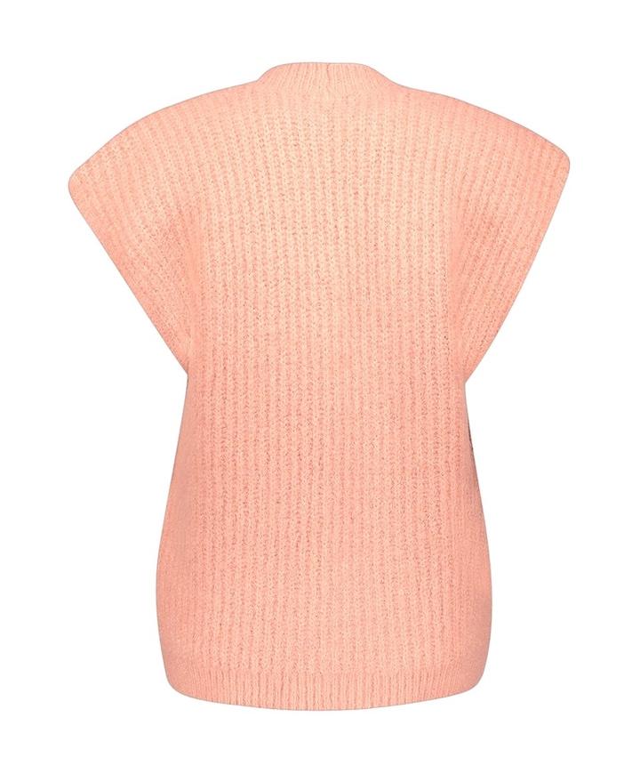 Dames gilet roze